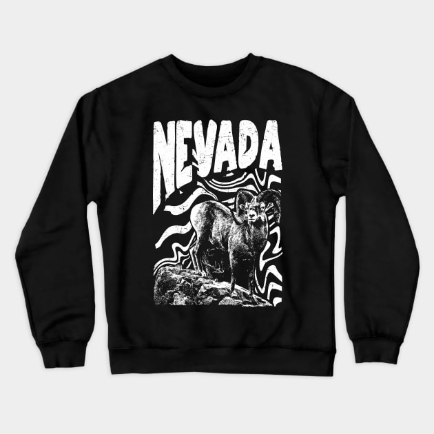 Nevada Crewneck Sweatshirt by Insomnia_Project